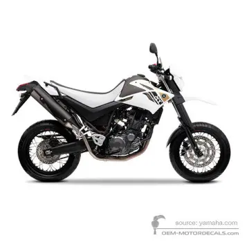 Yamaha XT660X 2011 - Weiss - Purplish White Solid 1