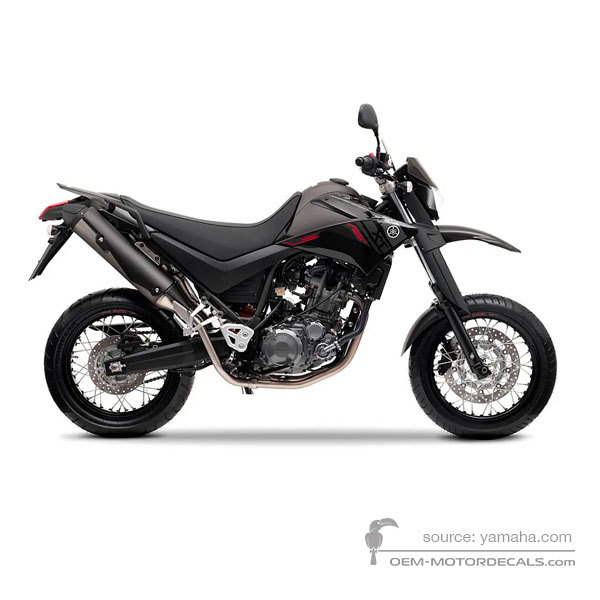 Naklejki do Yamaha XT660X 2011 - Czarny • Yamaha Naklejki OEM