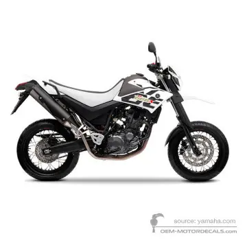 Yamaha XT660X 2014 - Weiss - Purplish White Solid 1