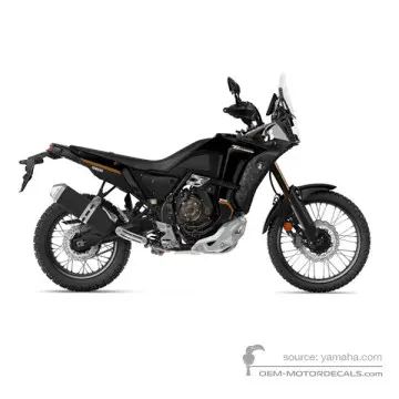 Yamaha XTZ690 | TENERE 700 2022 World Raid - Zwart - Black Metallic X