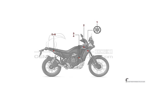 Yamaha XTZ690 | TENERE 700 2022 World Raid - Blue