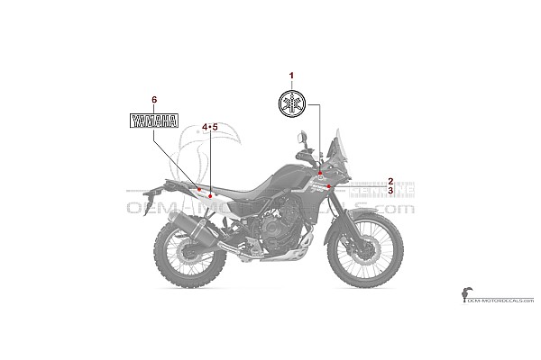 Yamaha XTZ690 | TENERE 700 2025 - Tytan