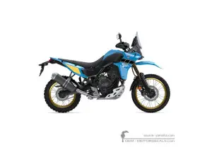 Autocollants pour Yamaha XTZ690 | TENERE 700 Rally 2026 • Yamaha Autocollants OEM