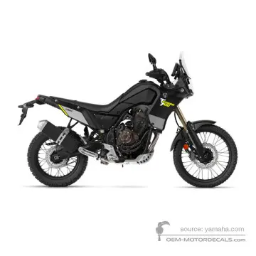 Yamaha XTZ690 TENERE 700 2020 - Zwart - Matt Black 2