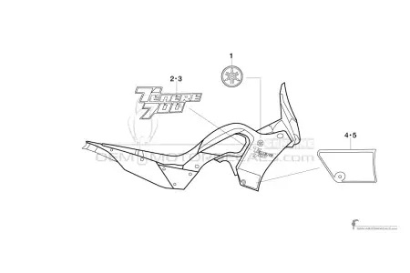 Yamaha XTZ690 TENERE 700 2020 - Szary