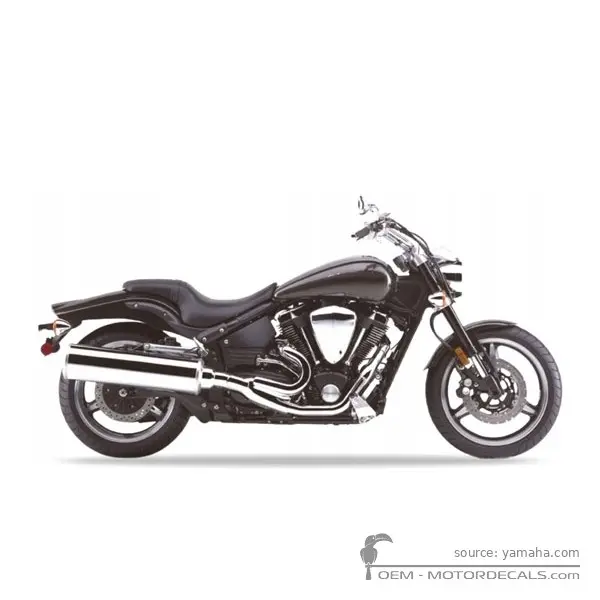 Yamaha XV1700 2002 - Dark Gray Metallic A