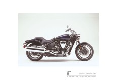 Aufkleber für Yamaha XV1700 2002 • Yamaha OEM-Aufkleber