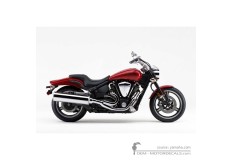 Aufkleber für Yamaha XV1700 2002 • Yamaha OEM-Aufkleber