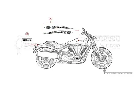 Yamaha XV1700 2003