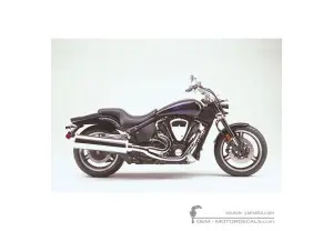 Stickers voor Yamaha XV1700 2004 • Yamaha OEM Stickers