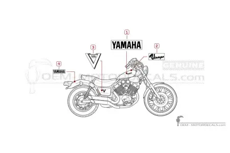 Yamaha XV535 Virago 1988