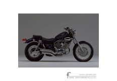 Aufkleber für Yamaha XV535 Virago 1990 • Yamaha OEM-Aufkleber