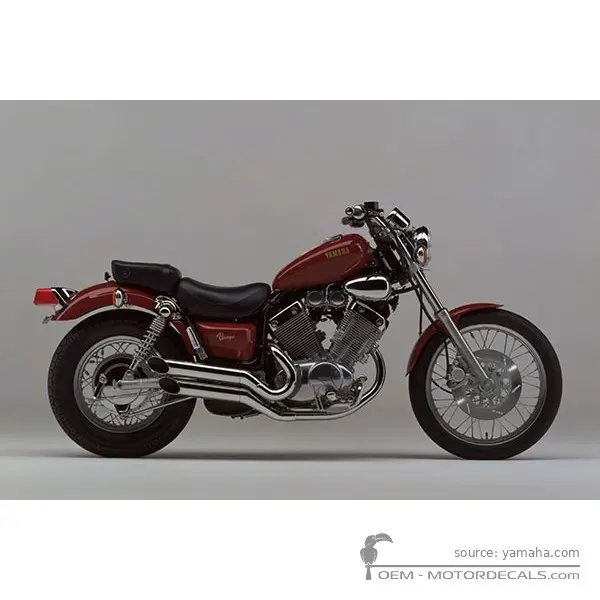 Yamaha XV535 Virago 1991 - Luminious Red