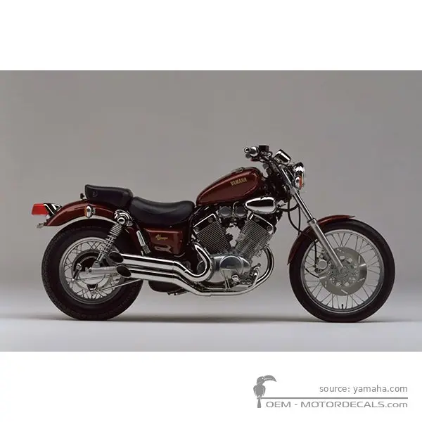 Yamaha XV535 Virago 1993 - Graceful Maroon