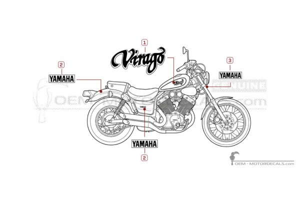 Yamaha XV535 Virago 1994