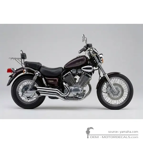 Yamaha XV535 Virago 1996 - Sparkle Maroon