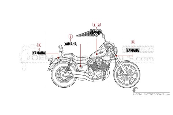 Yamaha XV535 Virago 2000