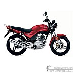Yamaha YBR125 2005 - Czerwony