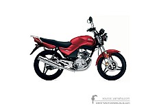 Pegatinas para Yamaha YBR125 2005 - Rojo • Yamaha Pegatinas OEM