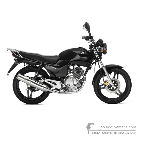 Yamaha YBR125 2006 - Noir - Black Metallic X