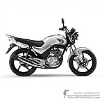 Yamaha YBR125 2007 - Gris