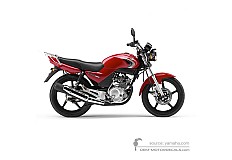 Autocollants pour Yamaha YBR125 2007 - Rouge • Yamaha Autocollants OEM