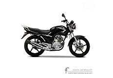 Naklejki do Yamaha YBR125 2009 - Czarny • Yamaha Naklejki OEM