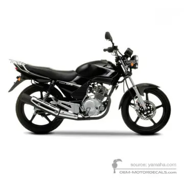 Yamaha YBR125 2009 - Zwart - Black Metallic X