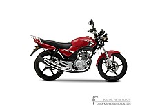 Naklejki do Yamaha YBR125 2009 - Czerwony • Yamaha Naklejki OEM