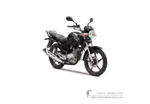 Autocollants pour Yamaha YBR125 2010 - Noir • Yamaha Autocollants OEM