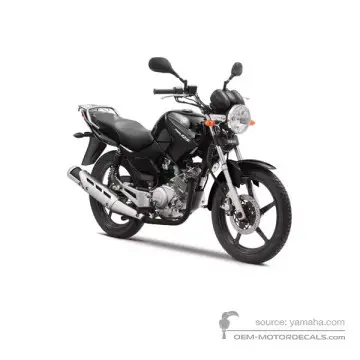 Yamaha YBR125 2010 - Zwart - Black Metallic X
