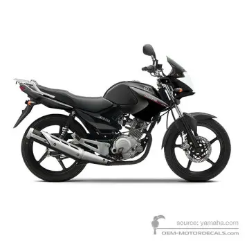 Yamaha YBR125 2014 - Zwart - Black Metallic X