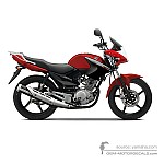 Yamaha YBR125 2014 - Rood