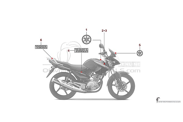 Yamaha YBR125 2014 - Black