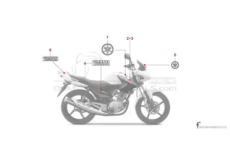 Yamaha YBR125 2014 - Blanco