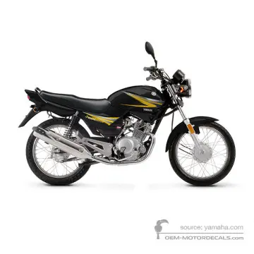Yamaha YBR125E 2021 - Zwart - Black Metallic X