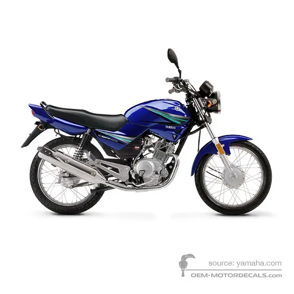 Yamaha YBR125E 2021 - Bleu - Deep Purplish Blue Metallic C