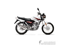 Adesivi per Yamaha YBR125E 2021 - Bianco • Yamaha Adesivi OEM