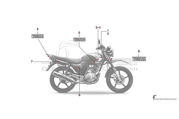 Yamaha YBR125G 2018 - Blue