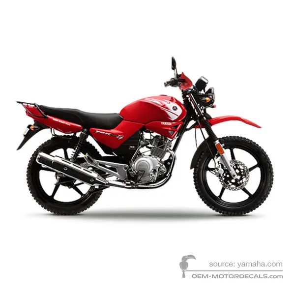 Yamaha YBR125G 2019 - Rouge - Vivid Red Cocktail 1