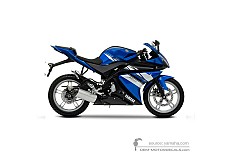 Adesivi per Yamaha YZF R125 2009 - Blu • Yamaha Adesivi OEM