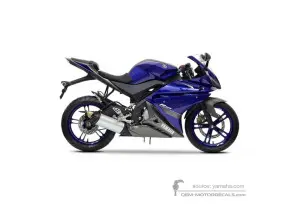 Autocollants pour Yamaha YZF R125 2013 - Bleu • Yamaha Autocollants OEM