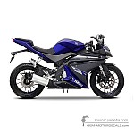 Yamaha YZF125R 2014 - Blu