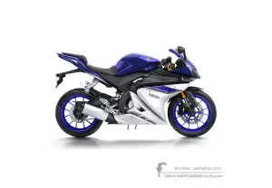 Autocollants pour Yamaha YZF R125 2016 - Bleu • Yamaha Autocollants OEM