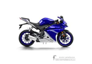 Adesivi per Yamaha YZF R125 2017 - Blu • Yamaha Adesivi OEM