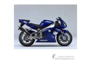 Adesivi per Yamaha YZF R1 1999 - Blu • Yamaha Adesivi OEM