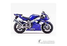 Pegatinas para Yamaha YZF R1 2000 - Azul • Yamaha Pegatinas OEM