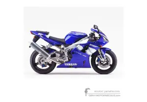 Aufkleber für Yamaha YZF R1 2000 - Blau • Yamaha OEM-Aufkleber