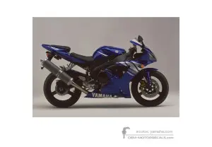 Aufkleber für Yamaha YZF R1 2003 - Blau • Yamaha OEM-Aufkleber