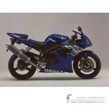 Yamaha YZF R1 2003 - Niebieski - Deep Purplish Blue Metallic C